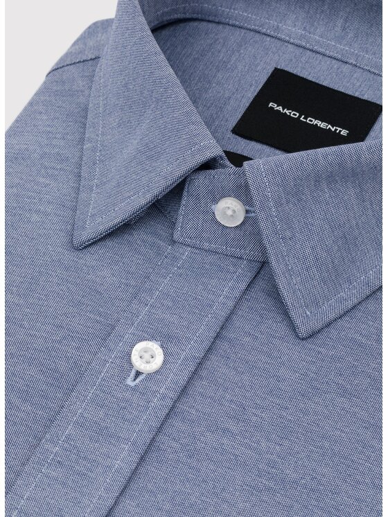 Pako Lorente Pako Lorente Koszula P25WF-1X-010 Niebieski Slim Fit