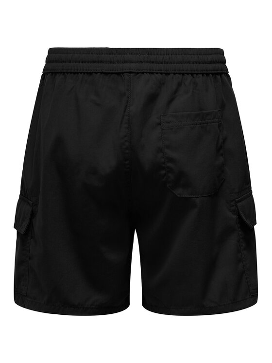 Only & Sons Only & Sons Sportovní kraťasy Kal 22034462 Černá Slim Fit