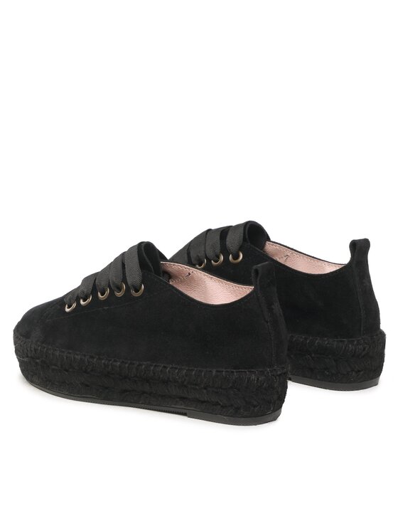 Manebi Manebi Espadrillas Lace-Up Espadrilles R 2.2 E0 Nero