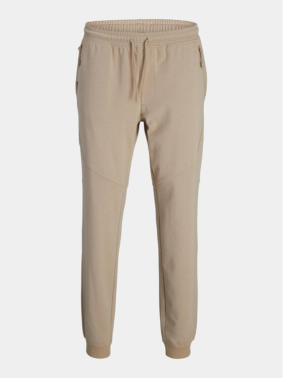 Jack&Jones Jack&Jones Spodnji del trenirke Will 12253727 Bež Slim Fit