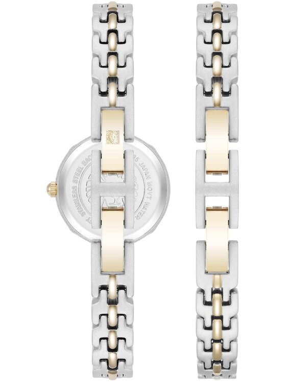 Anne Klein Anne Klein Zegarek AK-5231TTST Srebrny