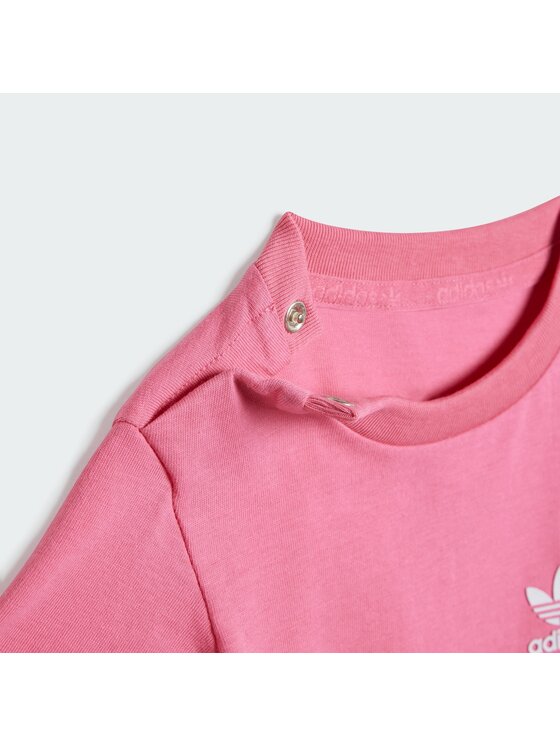 adidas adidas Dres 152153 Różowy Slim Fit