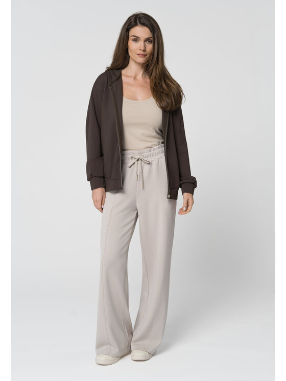 Volcano Volcano Bluza B-CASSI Brązowy Regular Fit