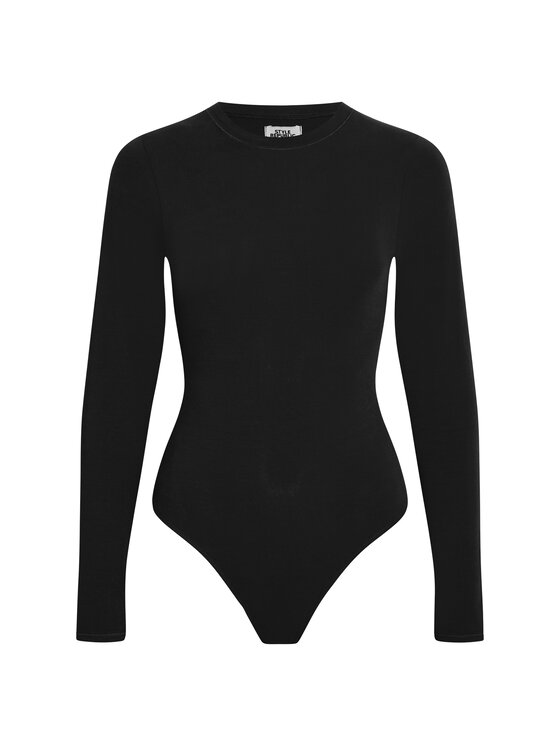 Style Republic Style Republic Body Longsleeve Czarny Curvy Fit