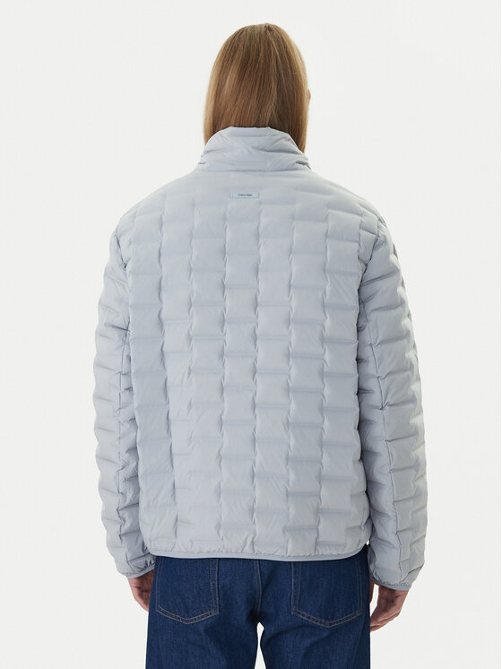 Calvin Klein Calvin Klein Vatovaná bunda LV04LD520G Sivá Regular Fit