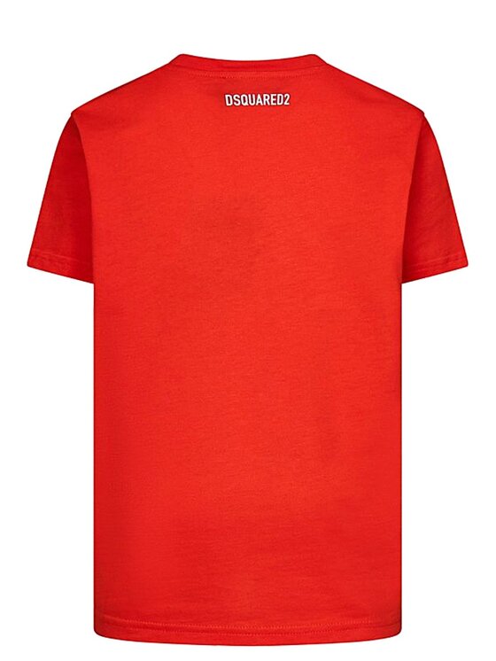 Dsquared2 Dsquared2 T-Shirt S71GD1602 Czerwony Regular Fit
