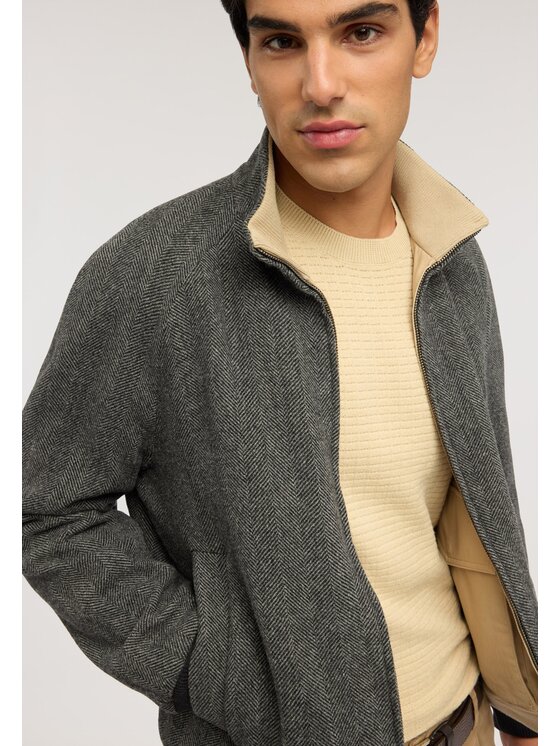 Trussardi Trussardi Cappotto invernale R015M000075N006 Crema Regular Fit