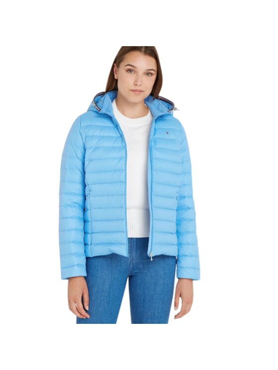 Tommy Hilfiger Tommy Hilfiger Vatovaná bunda LW Modrá Regular Fit