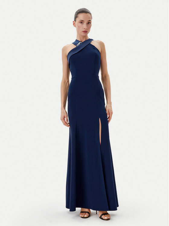 Rinascimento Rinascimento Abendkleid CFC0019847002 Dunkelblau Regular Fit