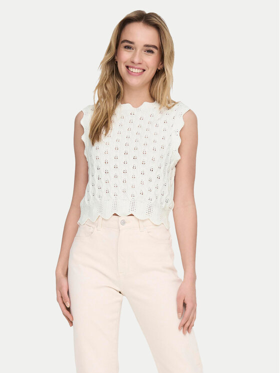 ONLY ONLY Palaidinė Luna 15291602 Écru Regular Fit