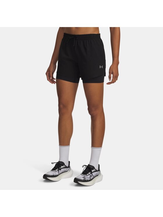 Under Armour Under Armour Szorty materiałowe UA-6010885-008 Czarny Active Fit