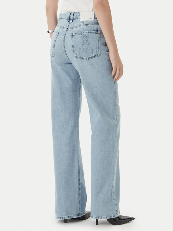 Patrizia Pepe Patrizia Pepe Džinsi 2P1772/D070-CB21 Gaiši zila Straight Fit