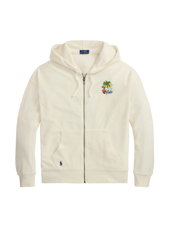 Polo Ralph Lauren Polo Ralph Lauren Majica dugih rukava 710B14590001 Krem Relaxed Fit