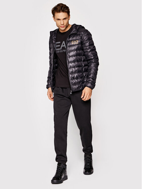 EA7 Emporio Armani EA7 Emporio Armani Kurtka puchowa 8NPB02 PN29Z 0208 Czarny Regular Fit