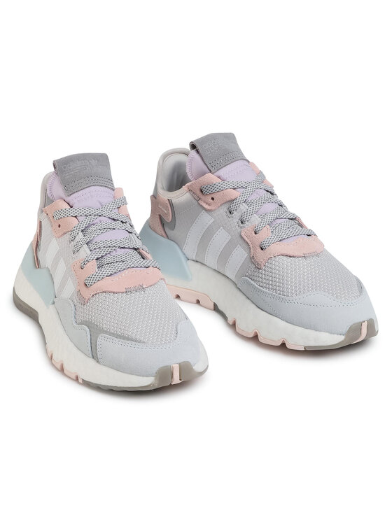 adidas Chaussures Nite Jogger W FV1328 Gris Modivo