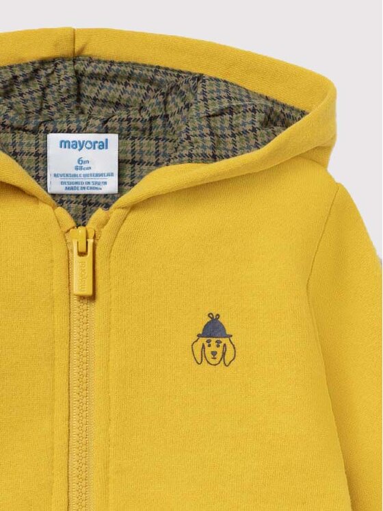 Felpa 2424 Giallo Regular Fit