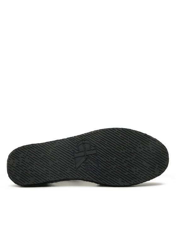 Calvin Klein Jeans Calvin Klein Jeans Еспадрили Ankle Espadrille YW0YW01027 Черен