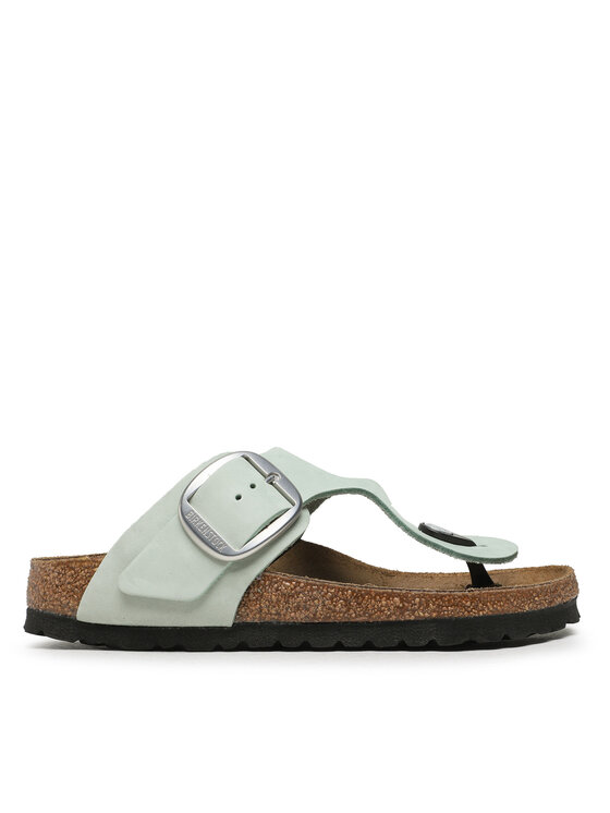 Birkenstock Birkenstock Japonki Gizeh Big Buckle 1024112 Zielony