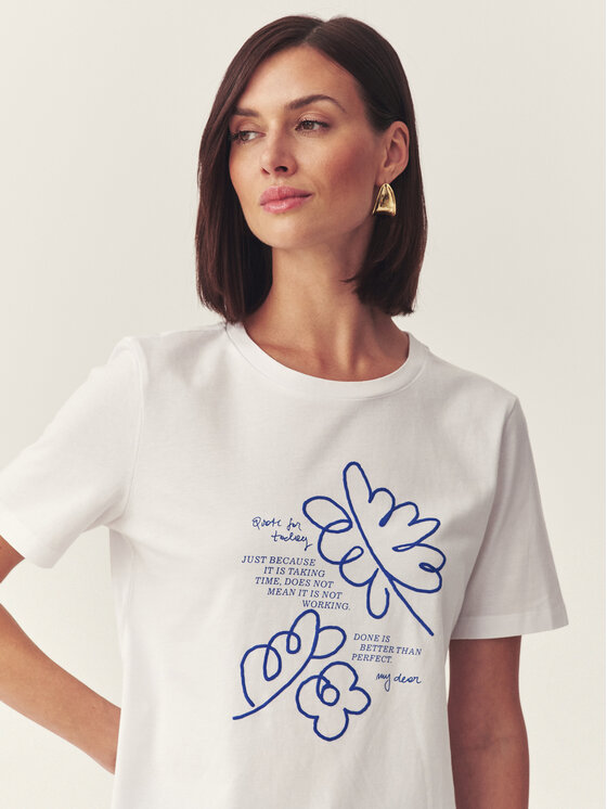 TATUUM TATUUM T-Shirt ATONO 2 Bílá Classic Fit