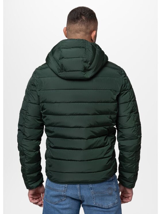 PITBULL PITBULL Kurtka zimowa SEACOAST III Zielony Regular Fit