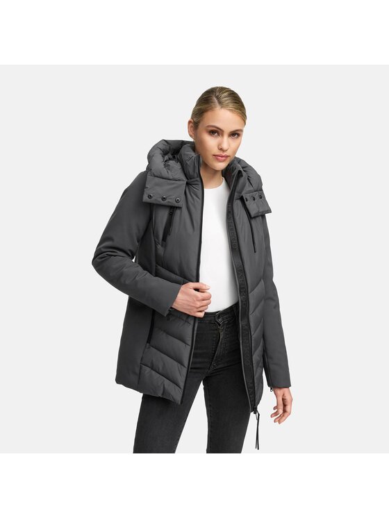 Marikoo Marikoo Kurtka zimowa Tivaa Szary Regular Fit