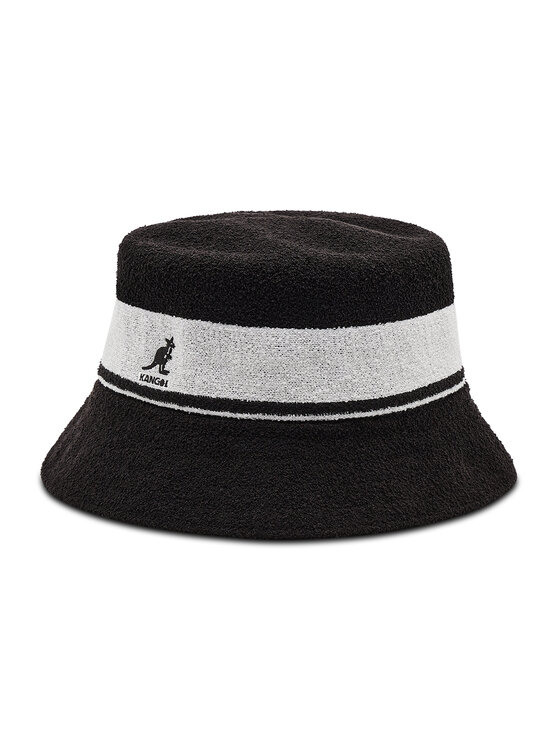 Kangol Platmale Bermuda Stripe Bucket K3326ST Melns