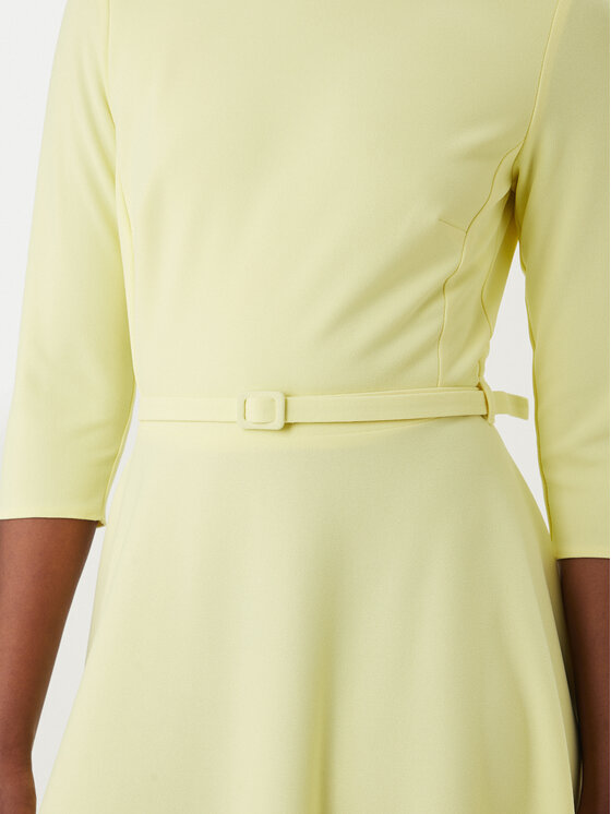 Rinascimento Rinascimento Коктейльна сукня CFC0127892003 Жовтий Regular Fit