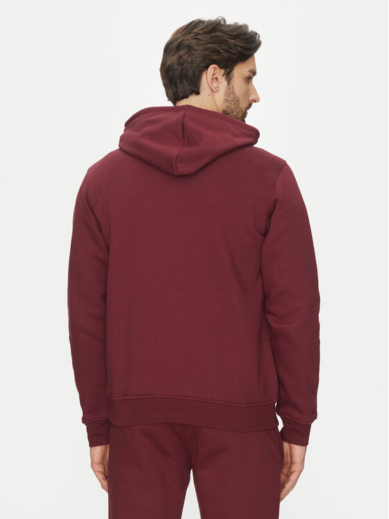 adidas adidas Majica dugih rukava Trefoil Essentials JD2403 Tamnocrvena Regular Fit