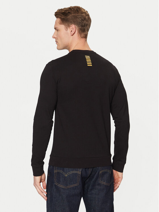 EA7 Emporio Armani EA7 Emporio Armani Felpa 8NPM52 PJ05Z 208 Nero Regular Fit