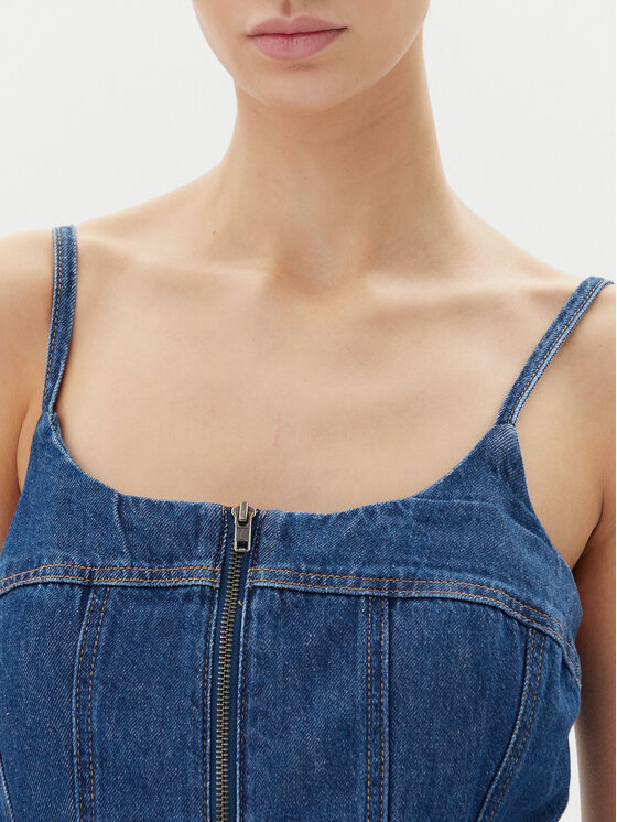 Levi's® Levi's® Overal Bustier 001WC-0003 Modrá Slim Fit