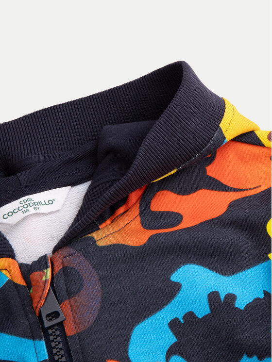 Coccodrillo Coccodrillo Felpa ZC4132401DBK Multicolore Regular Fit