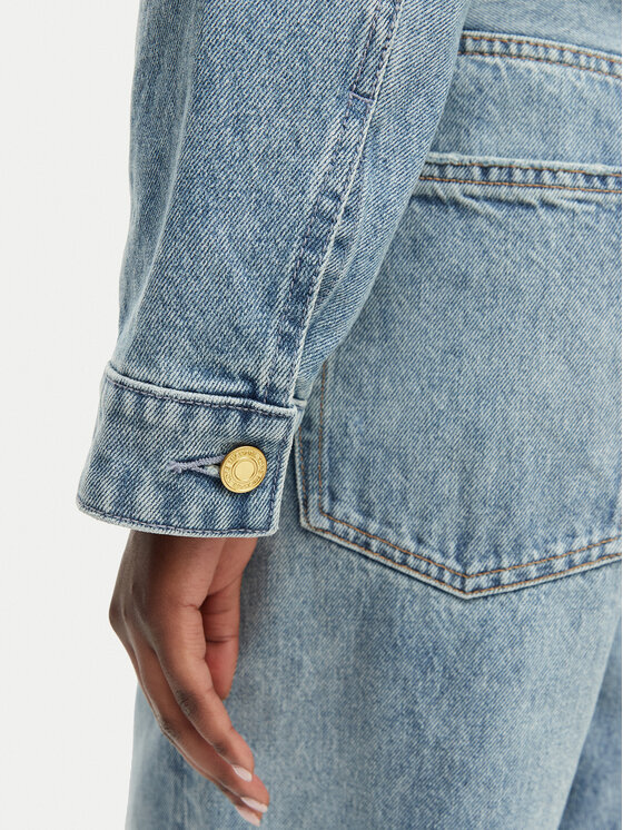 MICHAEL Michael Kors MICHAEL Michael Kors Farmer kabát MS610DYLAA Kék Regular Fit