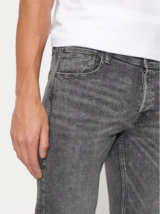 Jack & Jones Jack & Jones Jeansy Glenn 12263287 Szary Slim Fit