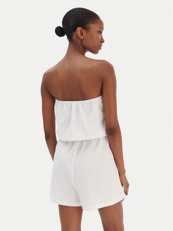 Seafolly Seafolly Jumpsuit Crinkle 55537-PS Bianco Regular Fit