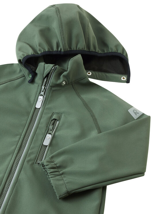 Reima Reima Kurtka softshell Vantti 5100009C Zielony Regular Fit