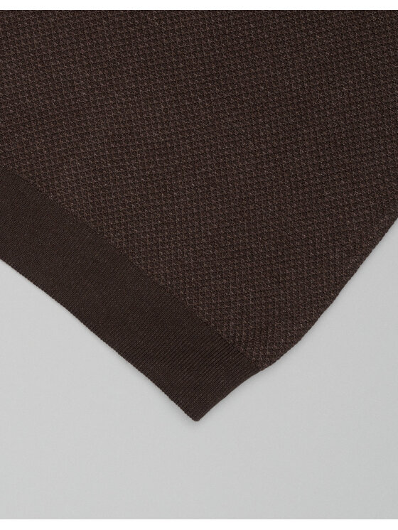 Borgio Borgio Polo dubino_br Brązowy Classic Fit