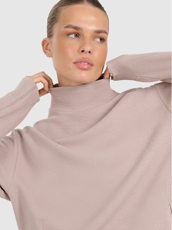 4F 4F Felpa 4FWAW25TFSWF589-83S Marrone Oversize