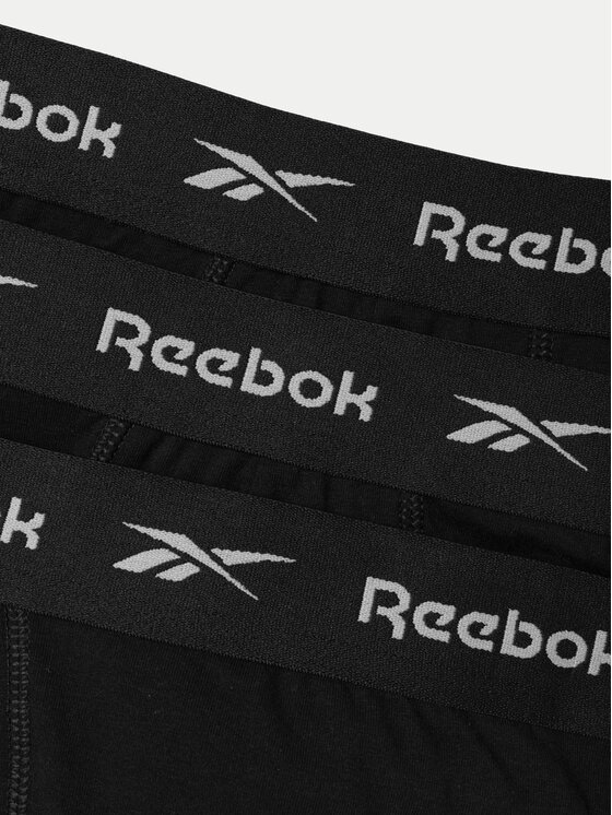 Reebok Reebok Súprava spodnej bielizne BOYES - AW24 (3-pack) Čierna