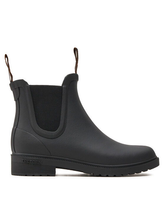 Tretorn Tretorn Gummistiefel Chelsea Classic Wool 47341710 Schwarz