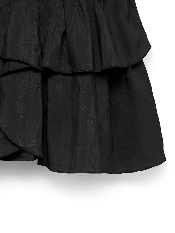 Vero Moda Vero Moda Spódnica mini Clara 10336425 Czarny Regular Fit