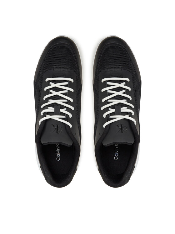 Calvin Klein Jeans Calvin Klein Jeans Superge Eva Runner Low Mesh Mix YM0YM01185 Črna