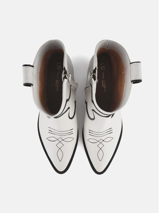 L37 L37 Stivaletti DOUBLE RAINBOW Bianco