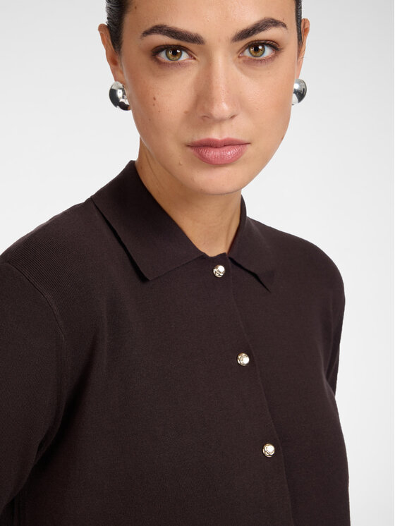 Elena Mirò Elena Mirò Kardigan M213Z000987N032 Brązowy Regular Fit