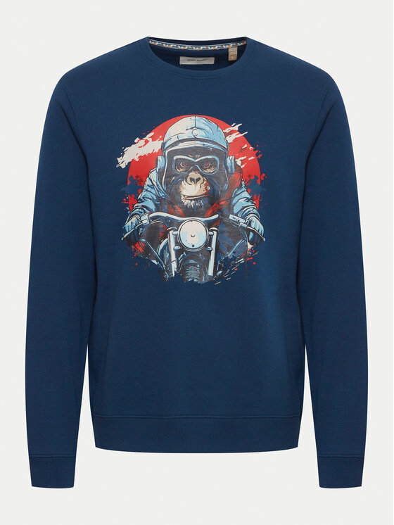 Blend Blend Sweatshirt 20717756 Dunkelblau Regular Fit