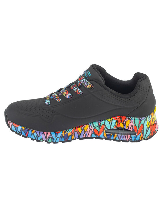 Skechers Skechers Sneakersy Uno - Ravaged Love Czarny
