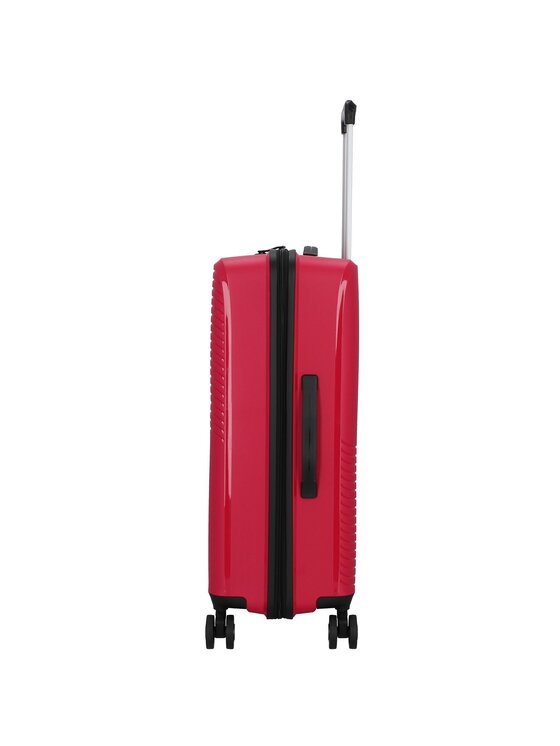 D&N D&N Komplet walizek 208400 Czerwony