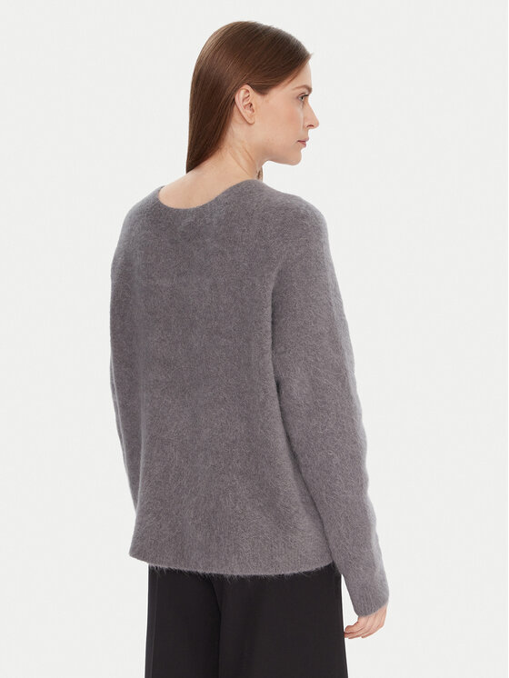 Kontatto Kontatto Sweater 3M0863C Szürke Relaxed Fit