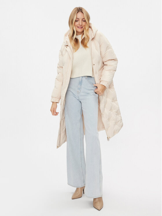Rinascimento Rinascimento Zimska jakna CFC0113536003 Écru Regular Fit