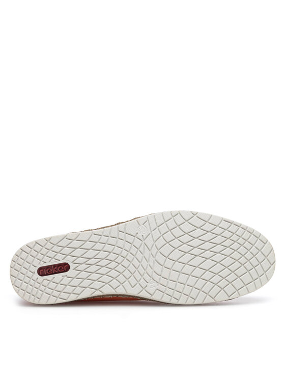 Rieker Rieker Sneakers aus Stoff B5265-38 Orange
