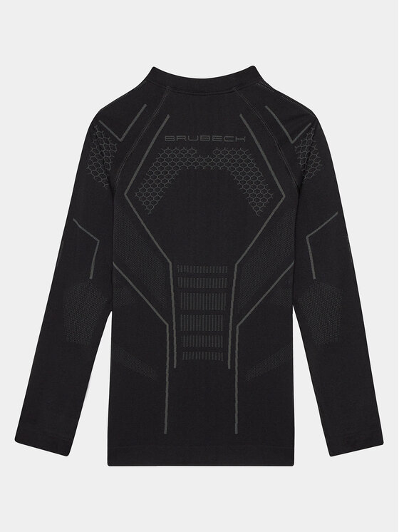 Brubeck Brubeck Bielizna termoaktywna górna LS1612J Czarny Slim Fit
